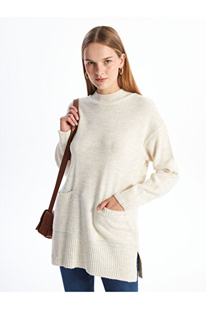 LC Waikiki Crew Neck Women's Knitwear Tunic