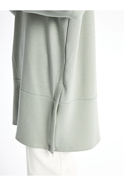 LC Waikiki Crew Neck Plain Long Sleeve Women's Tunic