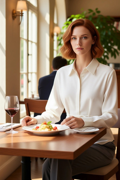 PayBuy Women's Tie-Up Detailed Textured Transparent Shirt Special Design to Complement Your Stylish Look Sports