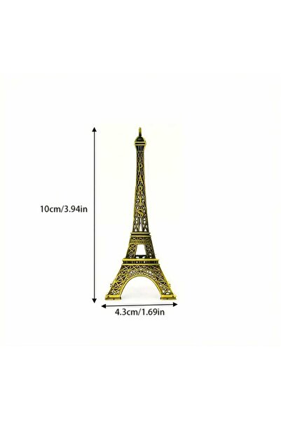Apex Minyatür Metal Eyfel Kulesi Küçük Boy (10cm)