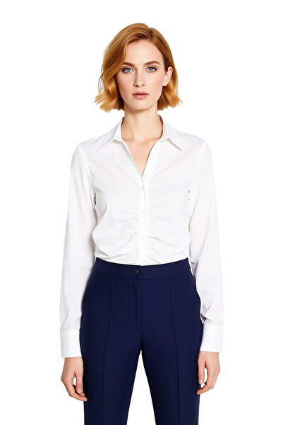 PayBuy Γυναικείο υφαντό πουκάμισο με κορδόνια, λειτουργικό, ανθεκτικό, ποιοτικό, άνετο, αισθητικό Premium