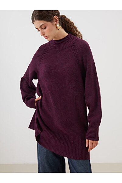 LC Waikiki I Dik Roba Collar Loose Fit Women's Knitwear Tunic from Freezen Store