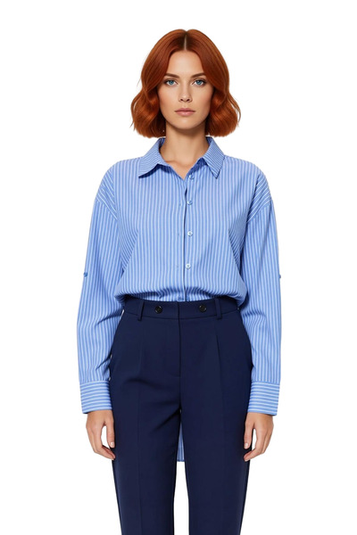 PayBuy Rochie cămașă țesută supradimensionat pentru femei Stil de vară Confortabil și elegant O opțiune elegantă de zi până la noapte