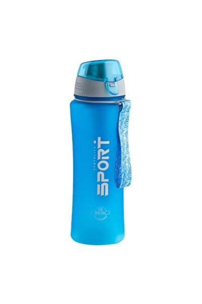 OEM Plastic Water Bottle with Ice Pack and Lid, Turquoise, 650 ml