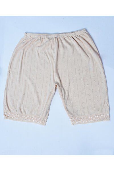 ROSE LİNGERİE Women's shorts made of 100% cotton jacquard fabric - One size fits XL to 4XL