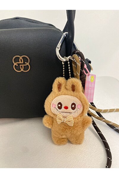 BIJUTERI سلسلة مفاتيح على شكل حقيبة لابوبو كإكسسوار