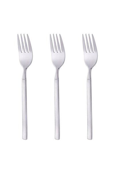 OEM Small stainless steel forks "basic" 15cm - 3pcs