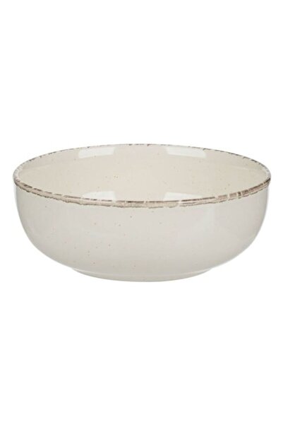 OEM Beige Ceramic Bowl - Nordic Style, 680 ml