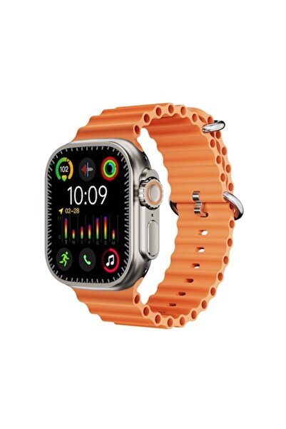 stuffix Ruihe007 Smartwatch, 2.2 in HD 240x296 IPS, Waterproof, Wireless Charging, Bluetooth 5.0, Silicone S