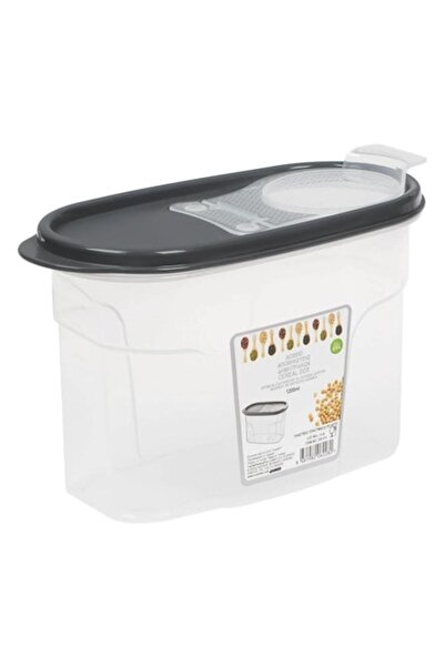 OEM Cereal container, 1.2 L capacity, grey lid, plastic