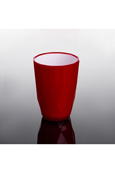 OEM Red and White Plastic Water Cup 360ml
