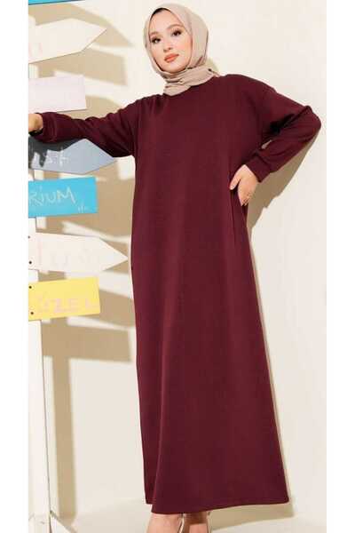 MODA VEDAT Plain Cord Belt Dress