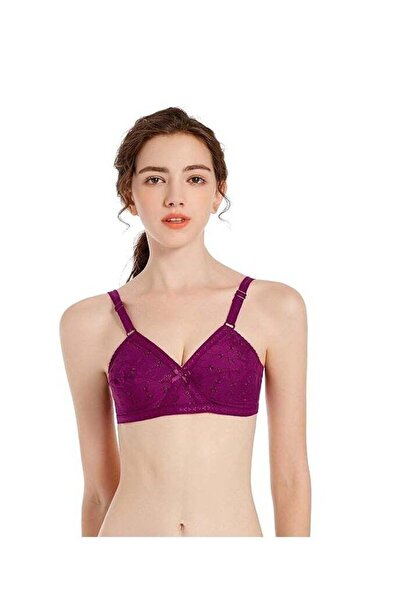 Sky Shine Dhabeena Brassiere Style F17333 - 36B Burgundy