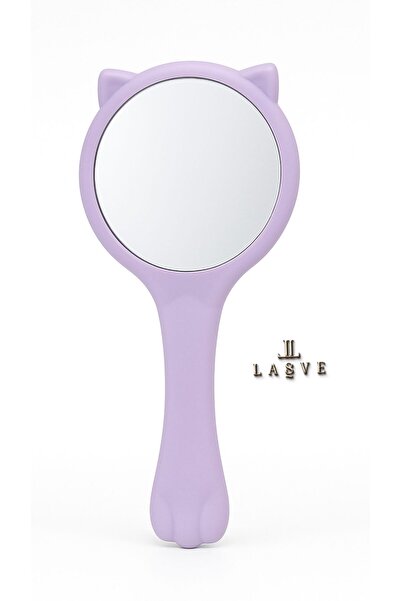 Lasve New Season Keops Mirrored Children's Hair Brush with Cat Figure and Patterns