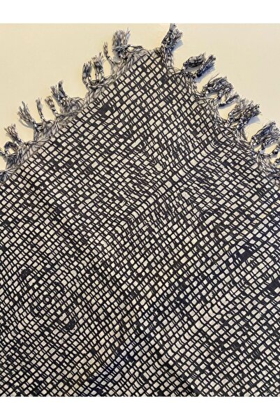 Fureya Straw Pattern Cheesecloth Writing