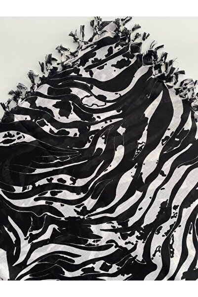 Fureya Smoky Pattern Cheesecloth Writing