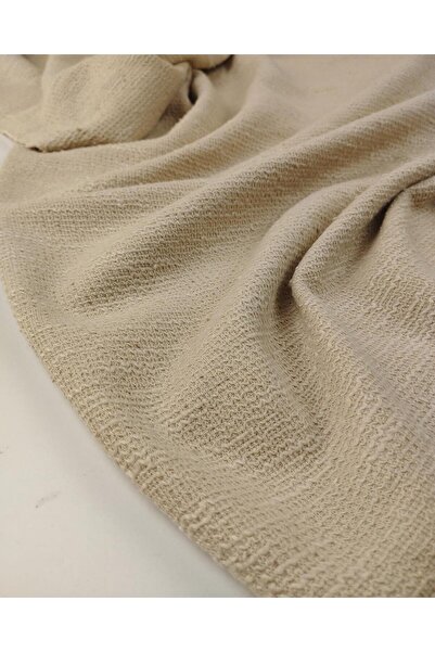 Kumaş Parça قماش محبوك بلون الكابتشينو العرض: 140 سم