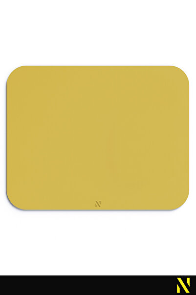 nilizma Gold Golden Color Ergonomic Mouse Pad Non-Slip Surface Home and Office Use Mouse Mat Mousepad
