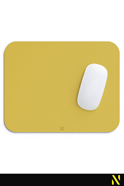nilizma Gold Golden Color Ergonomic Mouse Pad Non-Slip Surface Home and Office Use Mouse Mat Mousepad