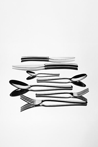 Nehir Elegance Sade 12-Person 84-Piece Boxed Cutlery Set