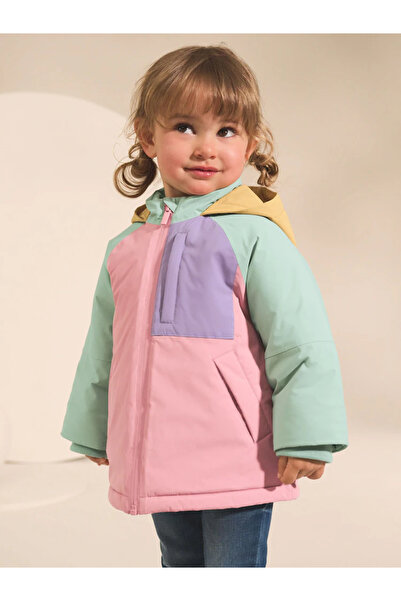 Next Baby Multiple Color- Waterproof Color Block Coat