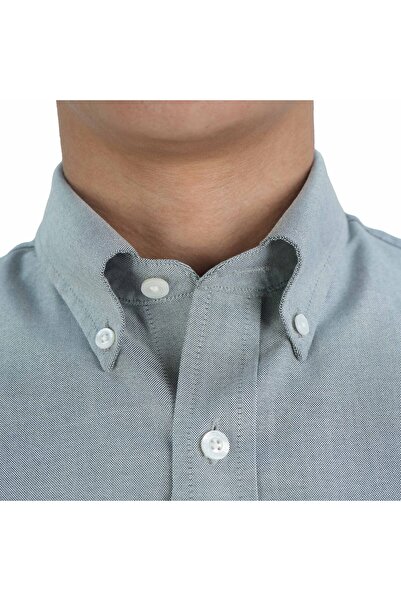 Giordano Men's Wrinkle-Free Short Sleeve Cotton Oxford Shirt