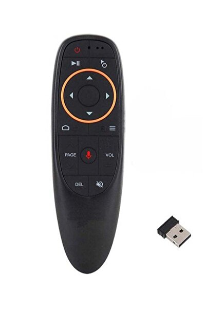 Generic ماوس هوائي صوتي G10 مزود بميكروفون وجهاز تحكم عن بعد لاسلكي ذكي مع مس...