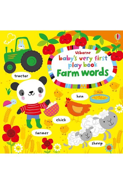 Usborne Publishing Ltd Baby's Very First Play Book: Farm Words (Baby's Very First Books)