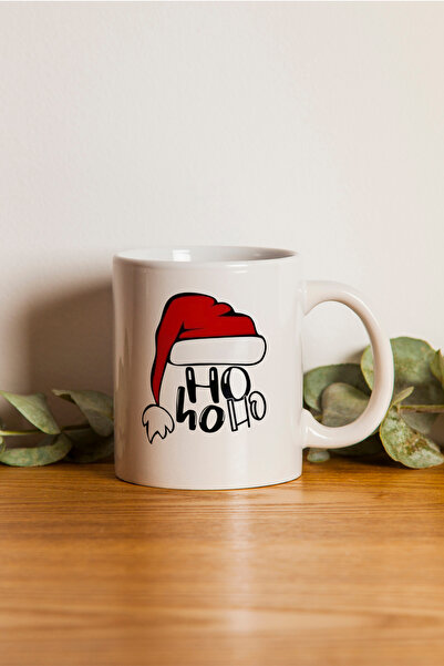 Ormira Konsept كوب مطبوع عليه عيد الميلاد Ho Ho Ho
