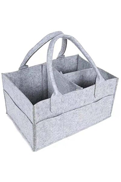 Generic Baby Diaper Organizer Basket Nursery Diapers Table Durable Caddy Bag