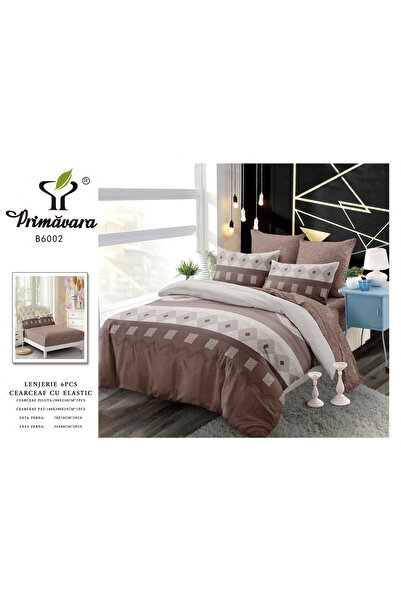 FIONNA.RO Lenjerie De Pat Finet Cu Elastic - Forme Geometrice