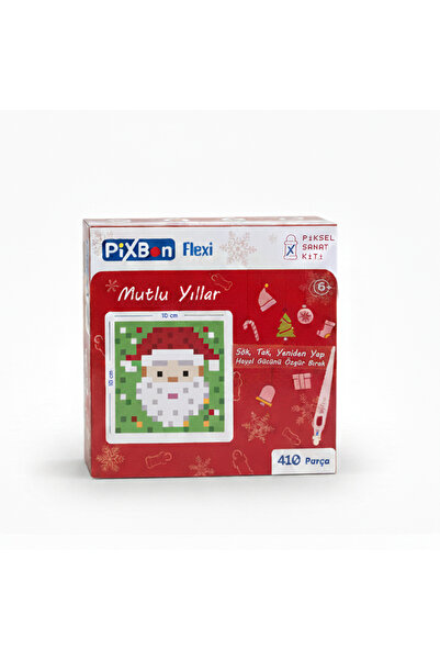 PixBon Flexi Piksel Sanat Kiti – Yılbaşı Temalı Piksel Sanatı - Mozaik - 10*1...