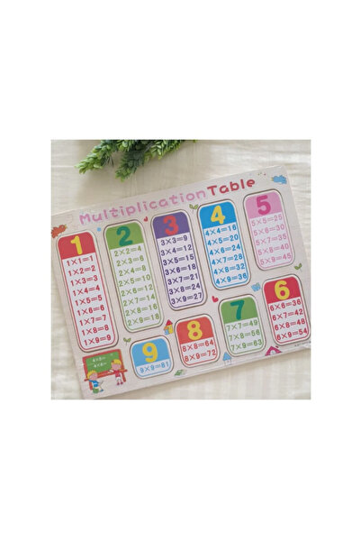 Star Master Wooden Puzzle Multiplication Table, +3 years