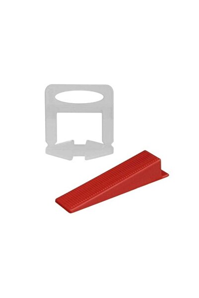 Selgot Tile leveling system, 1000 clips and 200 wedges - 3 mm, Romania