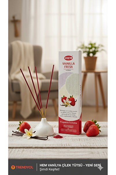 Hem VANİLYA ÇİLEK TÜTSÜ – YENİ SERİ