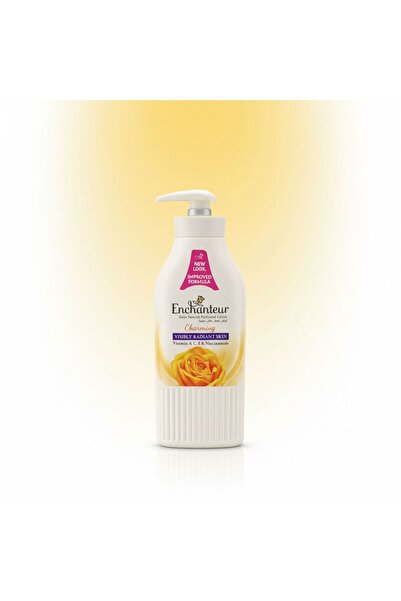 ENCHANTEUR إنشانتر – لوشن معطر ساتان سموث 500 مل برائحة شارمينغ | ترطيب ناعم وثبات طويل
