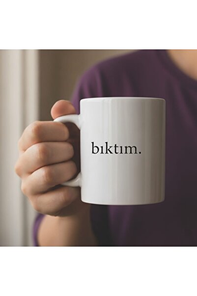 MeshCraft3D مطبوع كوب مكتوب عليه 'أنا متعب' - هدية كوب بتصميم فريد - هزاز للم...