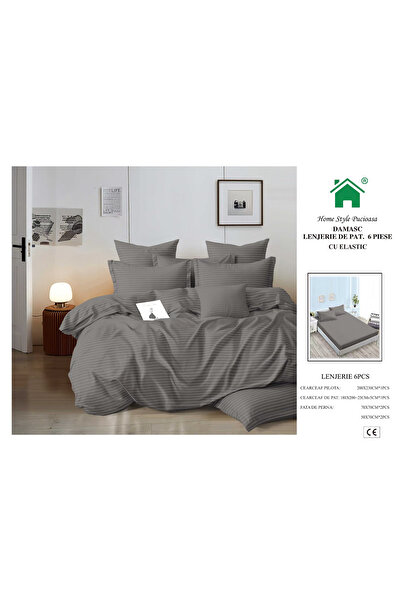 FIONNA.RO Fine Damask Underwear With Elastic - Grey