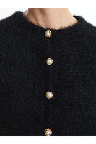 LC Waikiki Crew Neck Women's Knitwear Cardigan