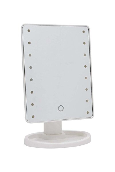 Generic مرآة مكياج مع أضواء LED بيضاء