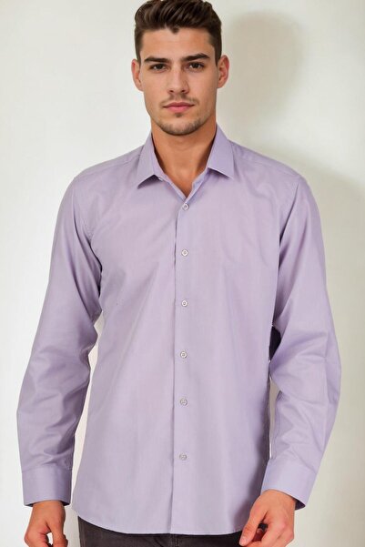 Dewberry G926 Men's Shirt-Lila