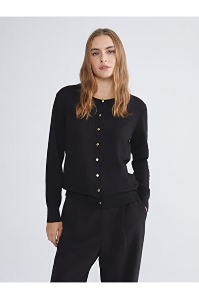 LC Waikiki سترة نسائية محبوكة برقبة دائرية