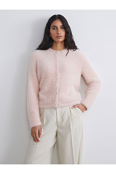 LC Waikiki Crew Neck Women's Knitwear Cardigan