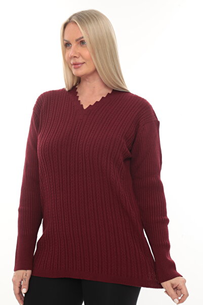 İKSUN Tricotaj cu mânecă lungă pentru femei Bluză bumbac moale Guler înalt pe...