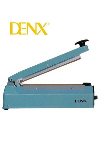 Denx Manual Bag Sealer - 8 Adjustable Heat Levels, 200mm Seal, for PP/PE Bags
