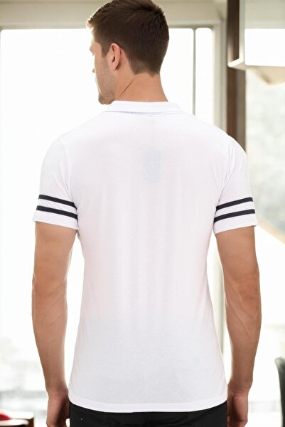 Dewberry T9585 Men's T-Shirt-White Optical