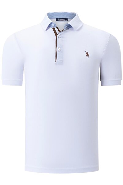 Dewberry T9582 Men's T-Shirt-White