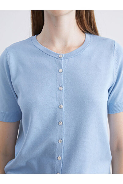 LC Waikiki Crew Neck Women's Knitwear Cardigan