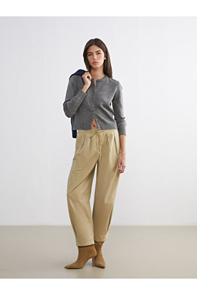 LC Waikiki Crew Neck Women's Knitwear Cardigan