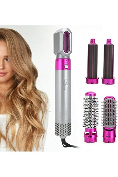 Generic 5 in 1 Hot Air Styler Hair Dryer Comb Multifunctional Styling